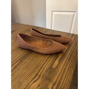 Women’s Frye Leather Ballet Flats Size 7 Pointed Toe Regina